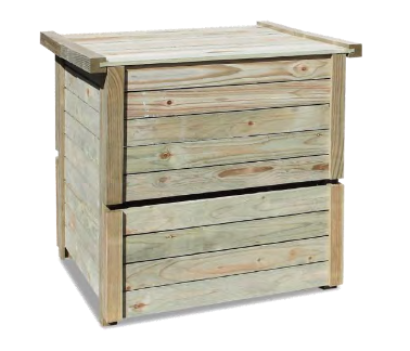 composteur en bois