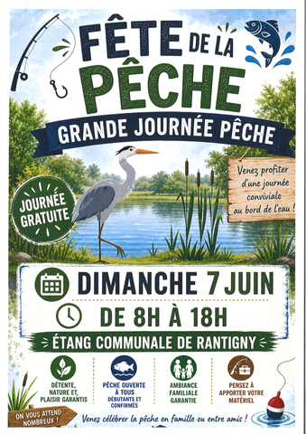 Affiche fete de la peche
