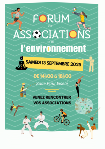 Forum des associations et de l’environnement 13 septembre à Rantigny