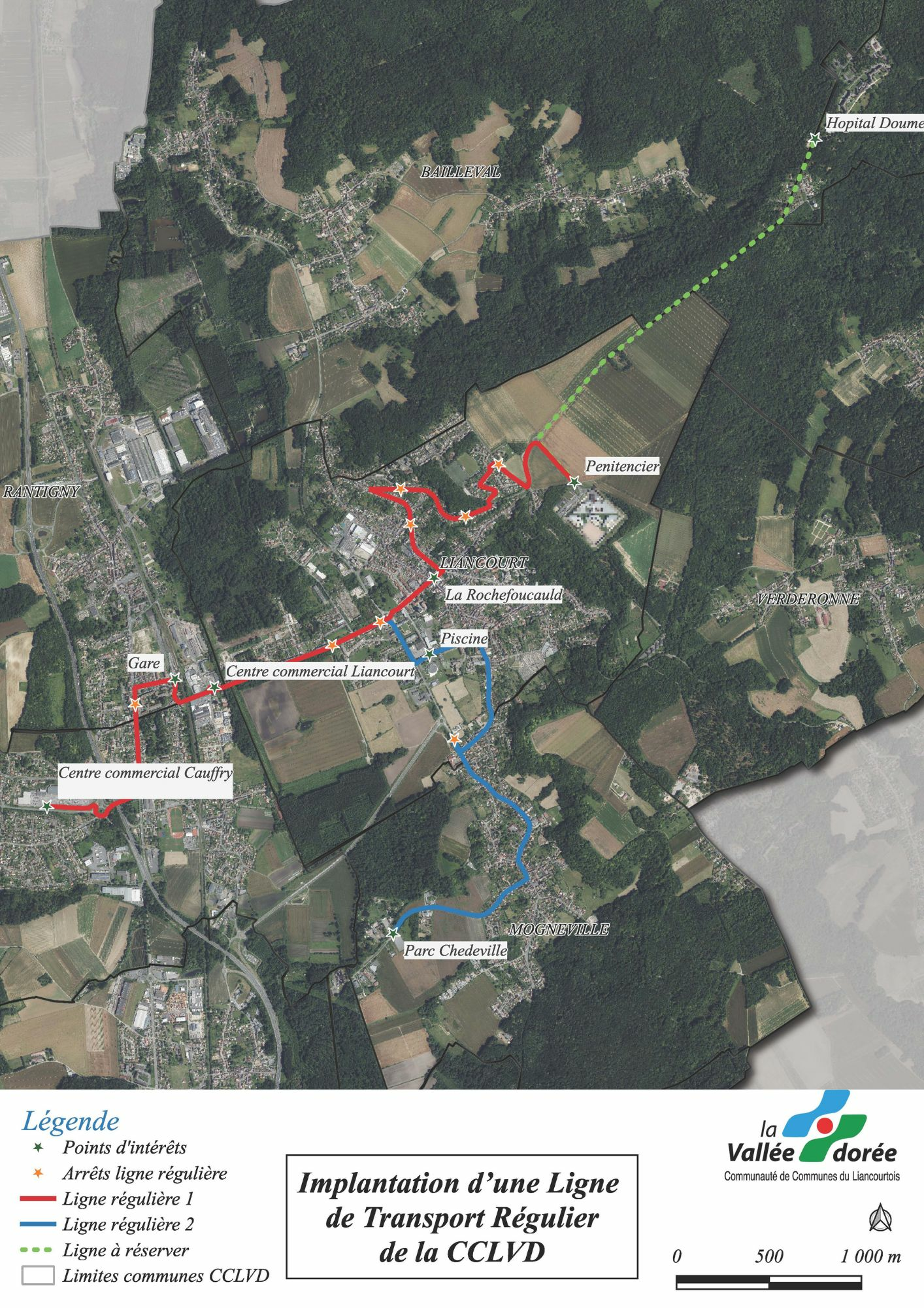 Plan ligne régulière