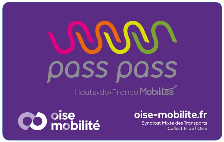 carte pass pass Oise mobilité