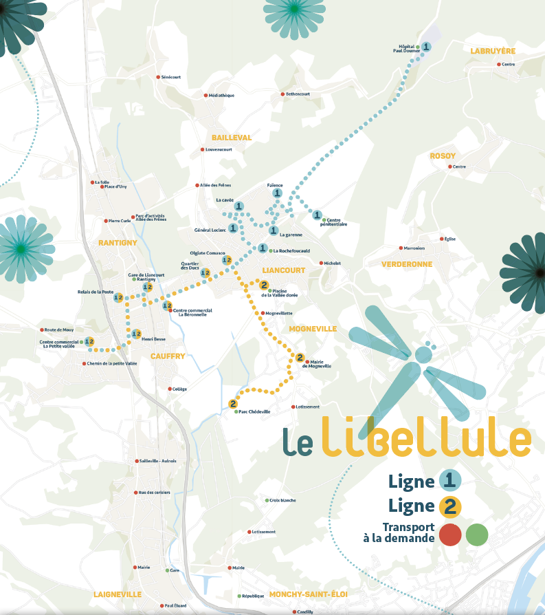 Plan "Le Libellule" Vallée Dorée