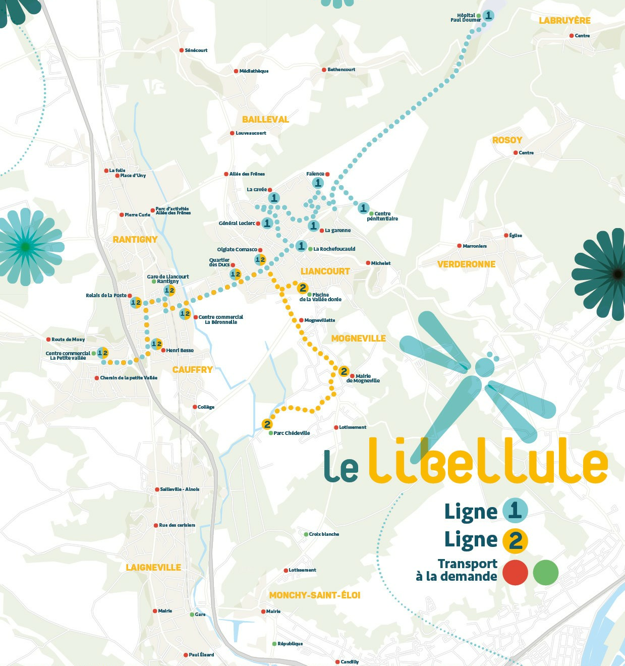 Plan "Le Libellule" Vallée Dorée
