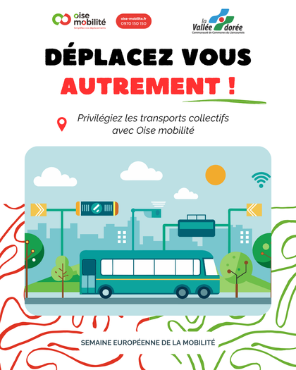 Promouvoir la mobilité durable dans la Vallée Dorée avec Oise Mobilité