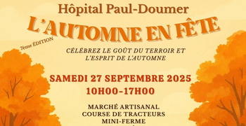 Affiche automne en fête 