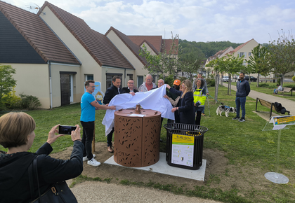 image inauguration composteur