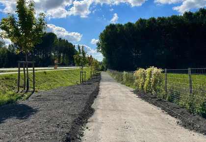 Voie douce le long de la RD 262